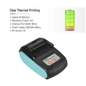 GOOJPRT PT-210 Portable Thermal Printer Handheld 58mm Receipt Printer for Retail Stores Restaurants Factories Logistics - Image 1
