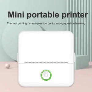 Mini Portable Thermal Printer Pocket Wireless BT Stickers Photo Label Memo Wrong Question Small Printing No Ink Print For Xiaomi