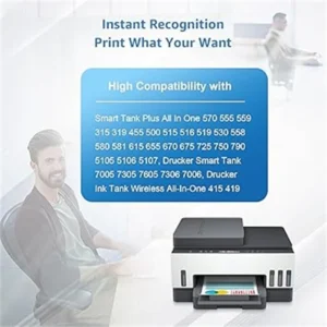 Yongairuink 31 32XL (3BK C M Y) ink Compatible with 32XL 31 for HPQ Smart Tank 555 315 319 455 515 516 530 558 559 570 655 670 - Image 4