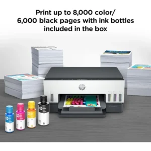 HP Smart -Tank 6001 Wireless Cartridge-Free all in one printer, this ink - with mobile print, scan, copy (2H0B9A) - Image 4
