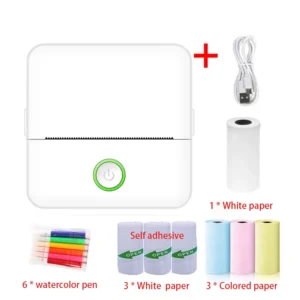 Mini Portable Thermal Printer Pocket Wireless BT Stickers Photo Label Memo Wrong Question Small Printing No Ink Print For Xiaomi - Image 11