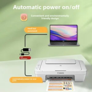 MG2580WH printing, copying and scanning all-in-one machine, inkjet color printer, home photo, student office can add ink, - Image 6