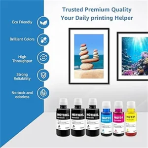 Yongairuink 31 32XL (3BK C M Y) ink Compatible with 32XL 31 for HPQ Smart Tank 555 315 319 455 515 516 530 558 559 570 655 670 - Image 5