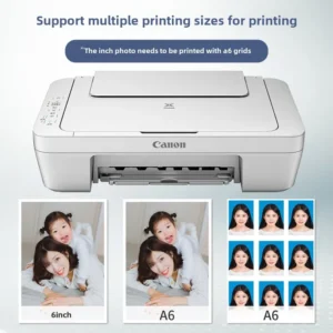 MG2580WH printing, copying and scanning all-in-one machine, inkjet color printer, home photo, student office can add ink, - Image 5