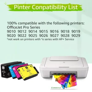 4PK 962 XL Ink Cartridges for HP Officejet Pro 9010 9012 9015 9018 9020 Printer - Image 4